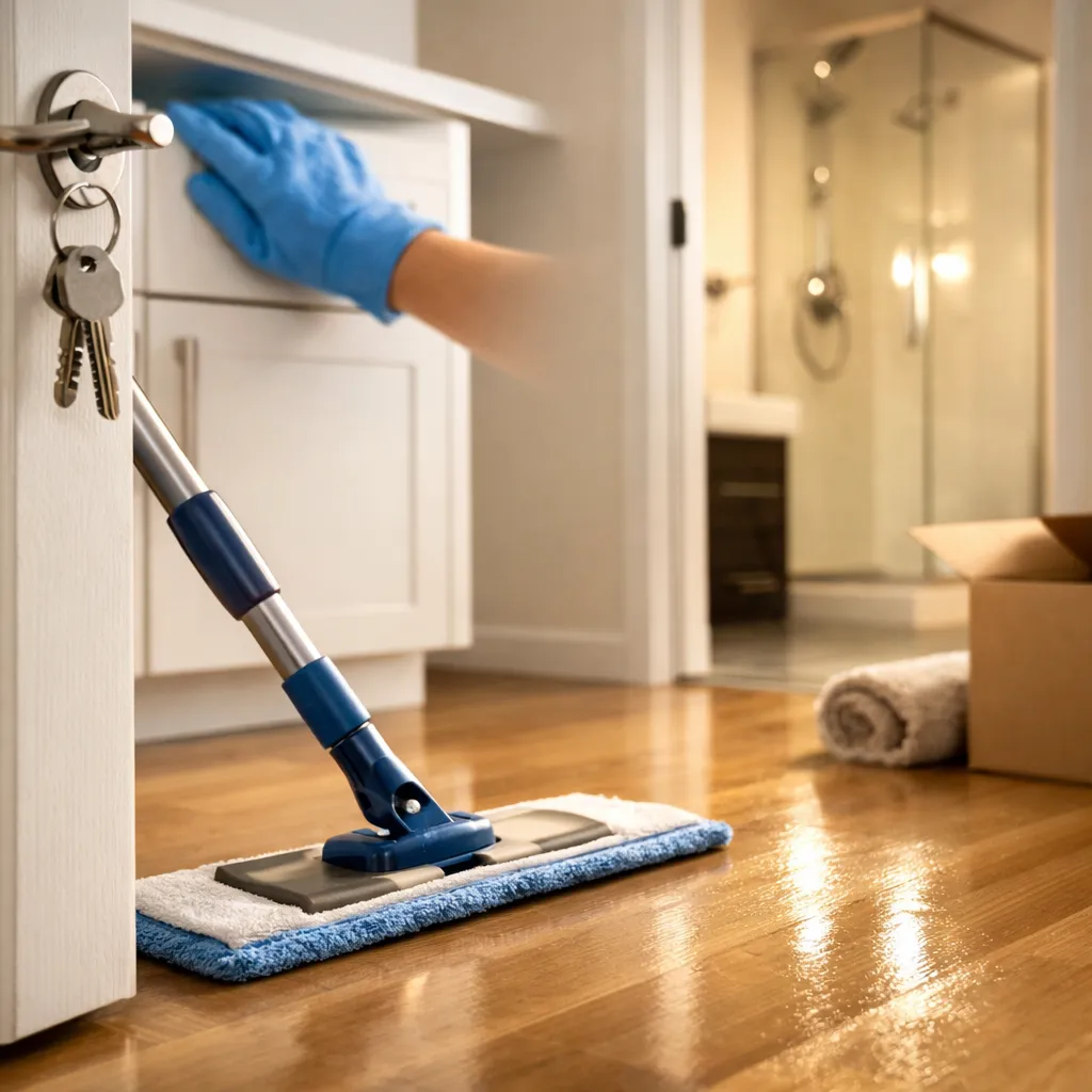 Nettoyage état des lieux entrée et sortie à Rombies - EC CLEAN